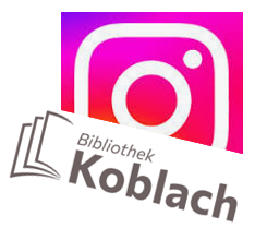 Logo Insta und Bibliothek Koblach